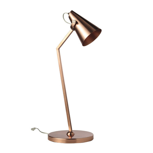 Lampe de bureau en métal cuivré, 109,90€